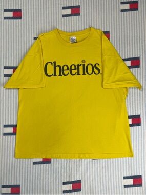 Vintage Cheerios Breakfast Cereal short sleeve promotional tee shirt
